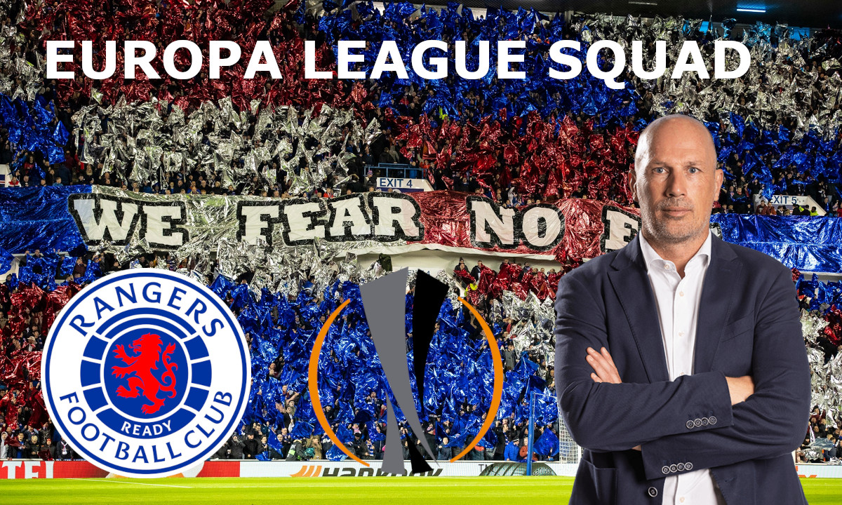 Rangers Europa League Squad