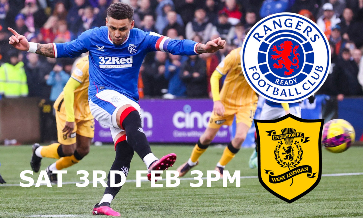 Rangers v Livingston - Feb 22